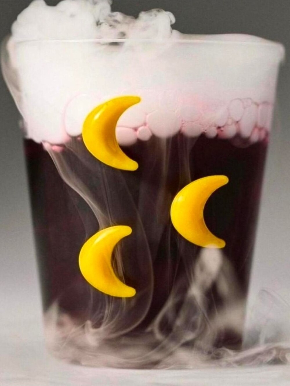 Anthropologie 3D Halloween Icon Juice Glass Moon
